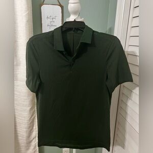 Lululemon Evolution short sleeve Polo shirt Men’s M Smoke spruce